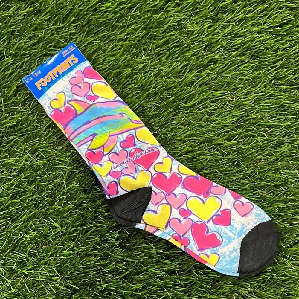 FOOTPRINTS Sublimation Printed Socks - Youth - Vancouver Aquarium